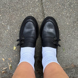 Buckle Loafers - Sort