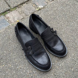 Buckle Loafers - Sort
