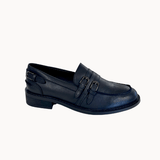 Buckle Loafers - Sort