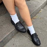 Buckle Loafers - Sort