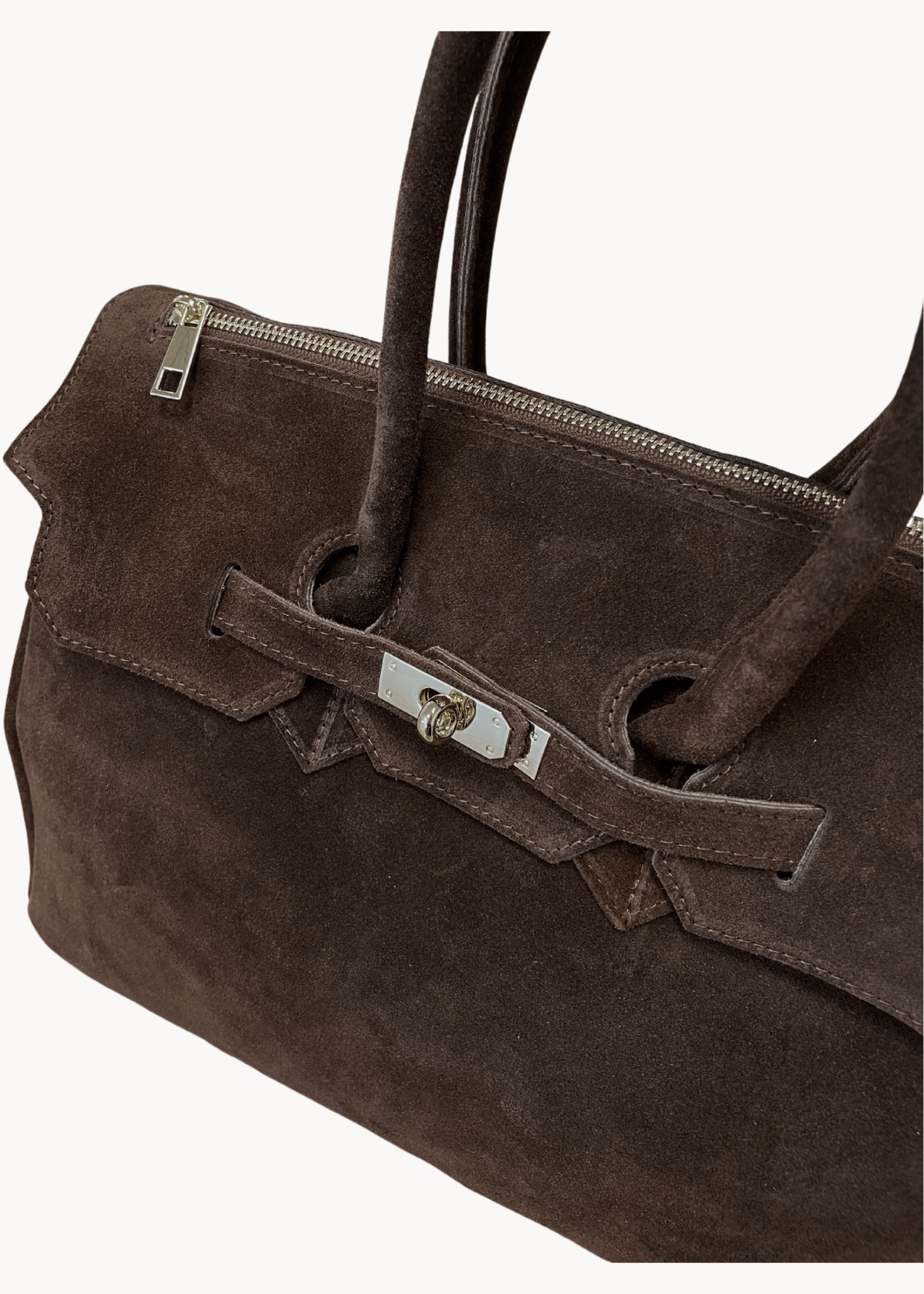 Camille Ruskind Taske - Mørkebrun - ByStenholt.dk