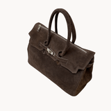 Camille Ruskind Taske - Mørkebrun - ByStenholt.dk