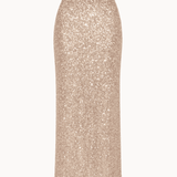 Celeste Maxi Paillet Nederdel - Sart Lyserød - ByStenholt.dk