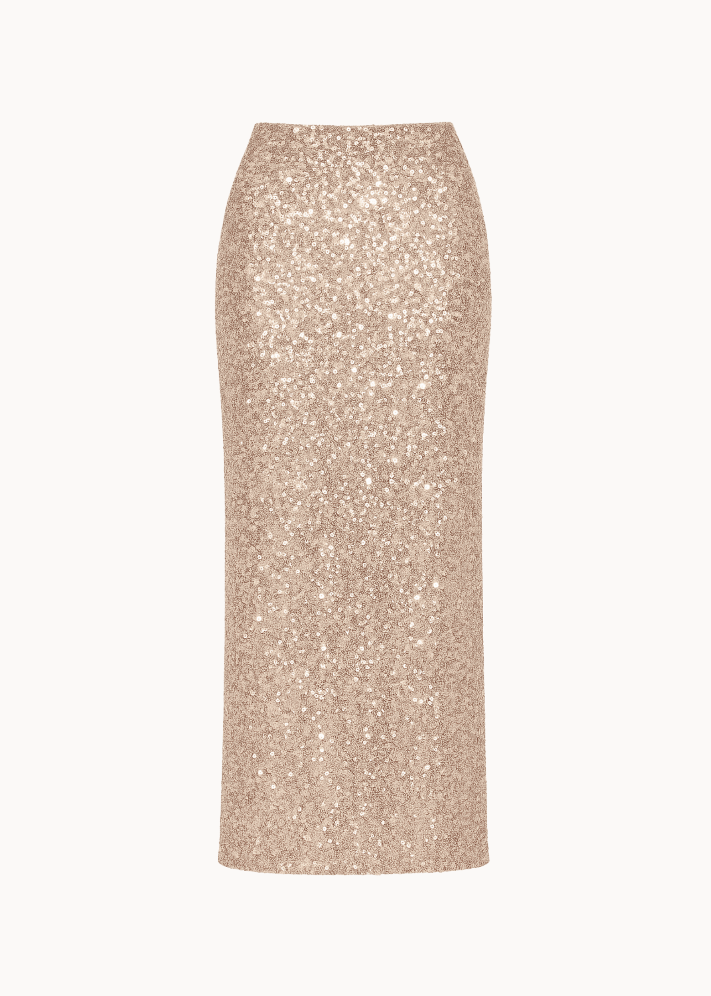 Celeste Maxi Paillet Nederdel - Sart Lyserød - ByStenholt.dk