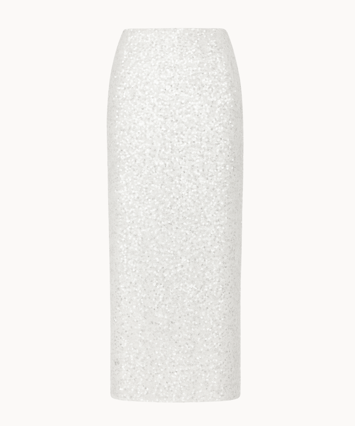 Celeste Maxi Paillet Nederdel - Sølv - ByStenholt.dk