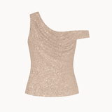 Celeste Paillet Top - Sart Lyserød