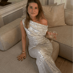 Celeste Paillet Top - Sølv - ByStenholt.dk