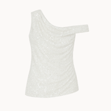 Celeste Paillet Top - Sølv