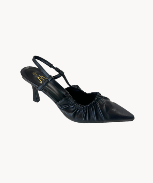 Celia Slingback Pumps - Sort - ByStenholt.dk