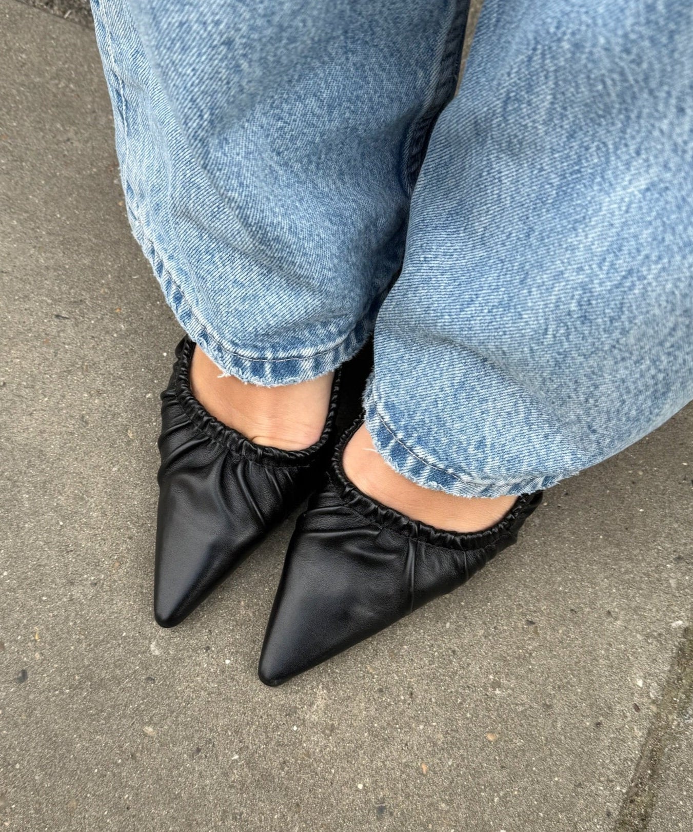 Celia Slingback Pumps - Sort - ByStenholt.dk