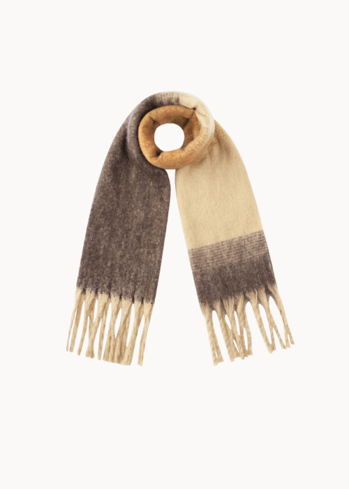 Celia Tørklæde - Brun - ByStenholt.dk