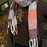 Celia Tørklæde - Mocha - ByStenholt.dk