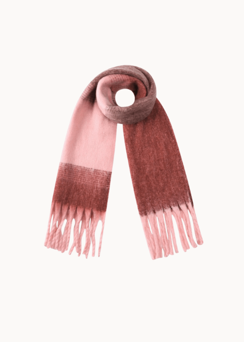 Celia Tørklæde - Pink - ByStenholt.dk