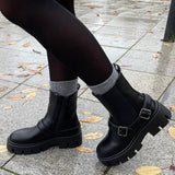 Chunky Boots - Sort - ByStenholt.dk