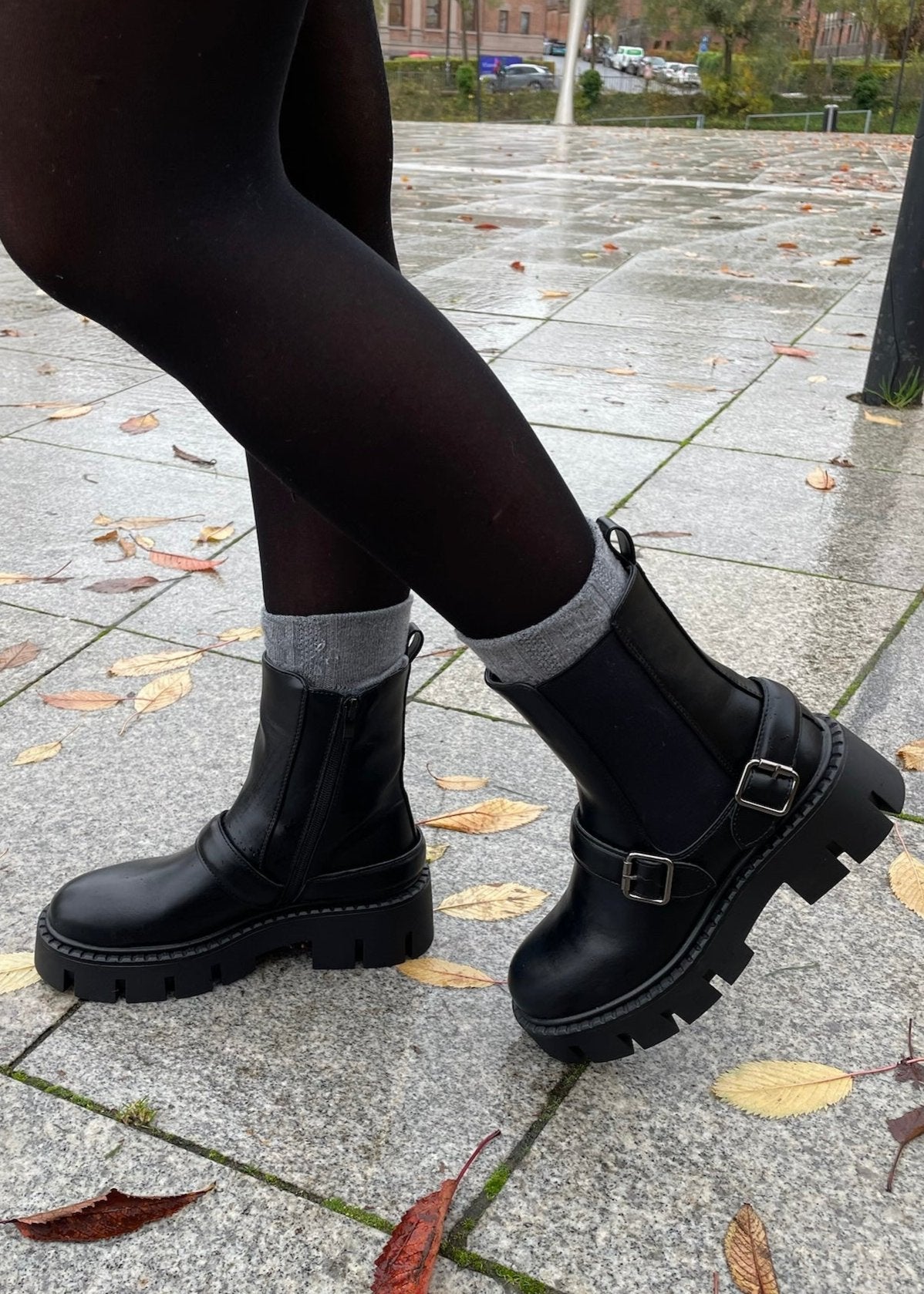 Chunky Boots - Sort - ByStenholt.dk