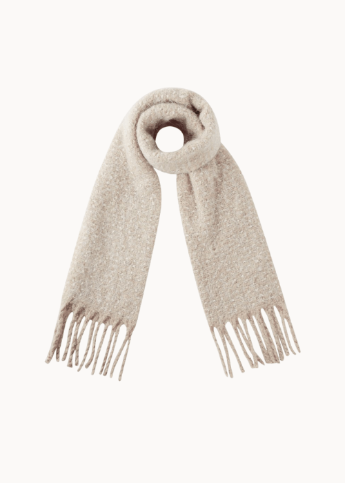 Chunky Tørklæde - Beige - ByStenholt.dk