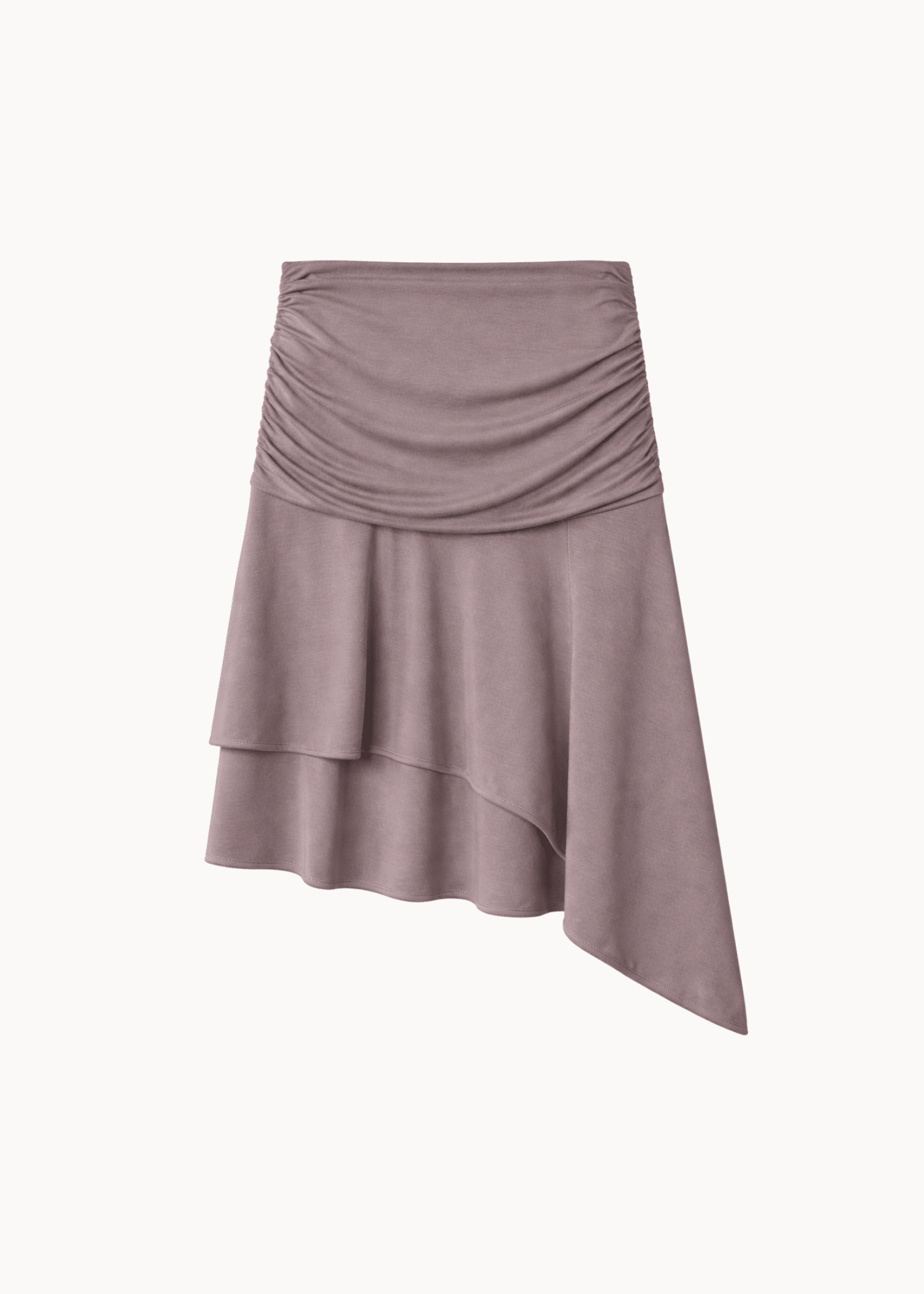 Clara Waisted Top + Aia Nederdel Sæt - Taupe - ByStenholt.dk