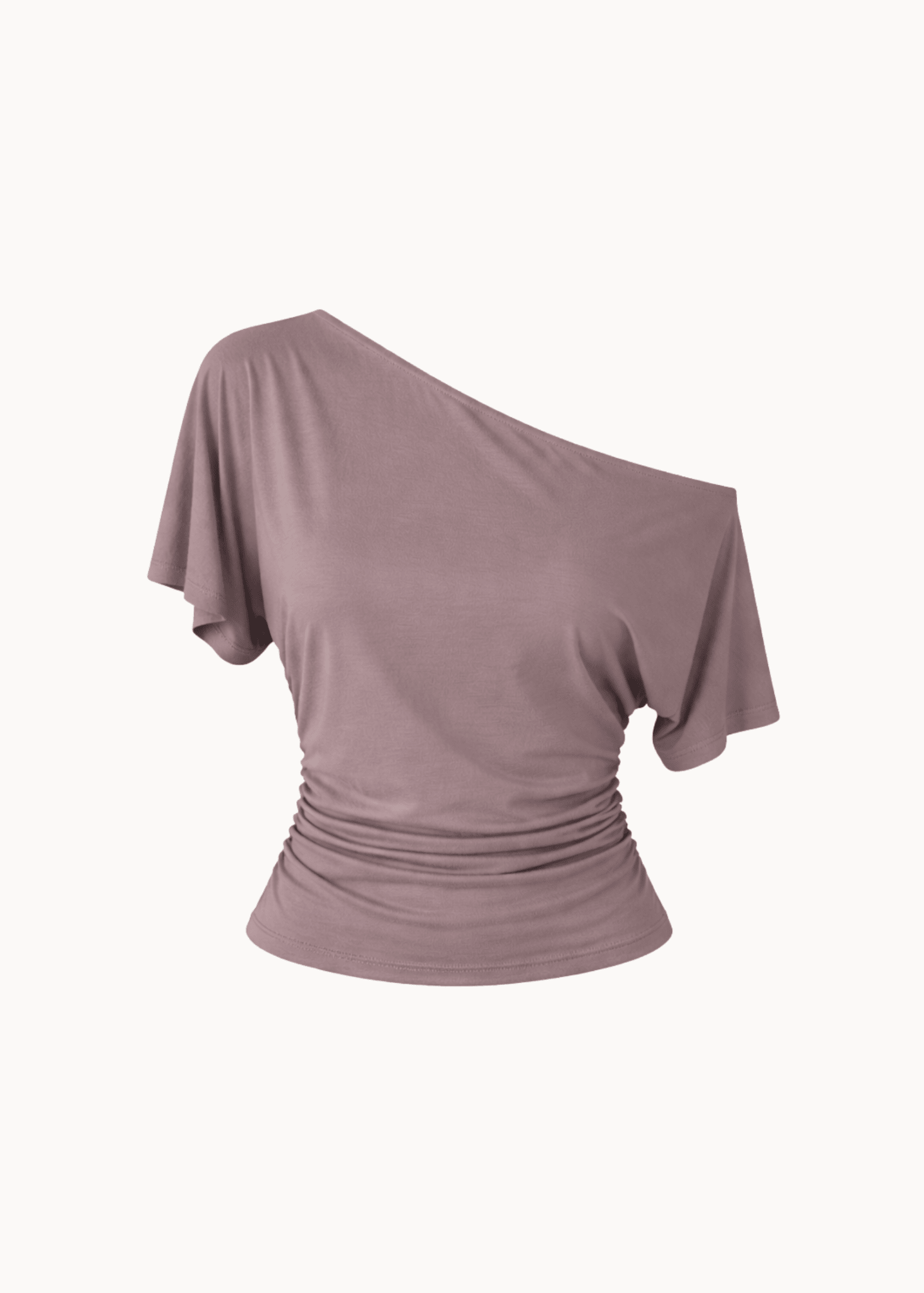 Clara Waisted Top + Aia Nederdel Sæt - Taupe - ByStenholt.dk