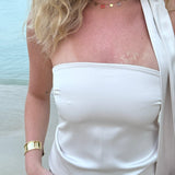 Cleo Bandeau Top - Beige