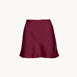 Cleo Mini Nederdel - Bordeaux