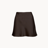 Cleo Mini Nederdel - Mørkebrun