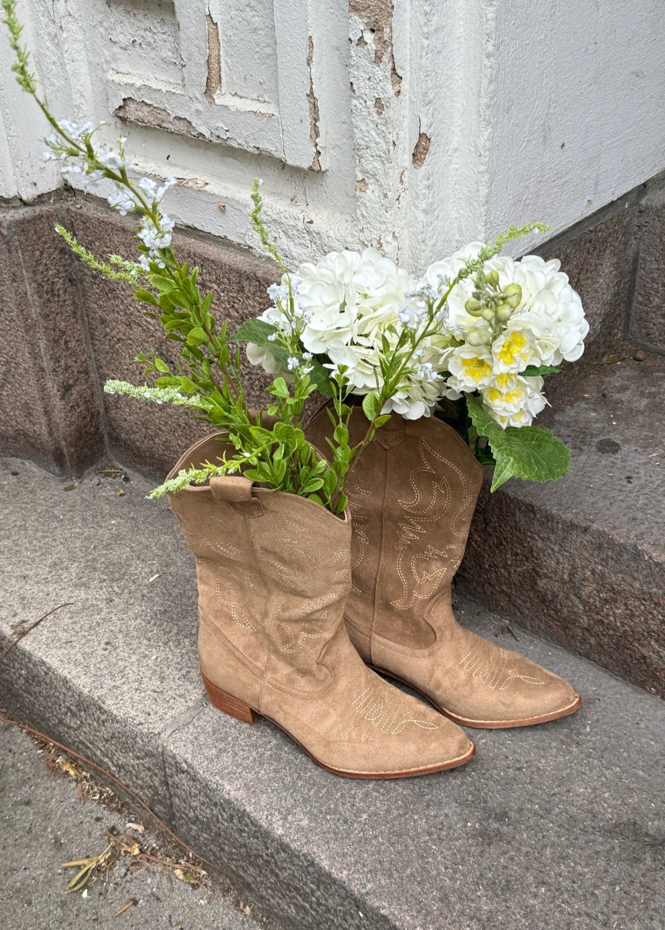 Cowboy Støvler - Beige - ByStenholt.dk