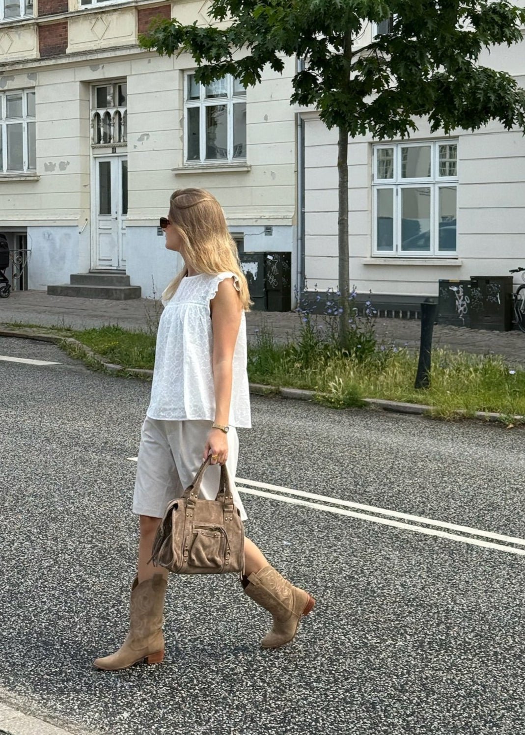 Cowboy Støvler - Beige - ByStenholt.dk