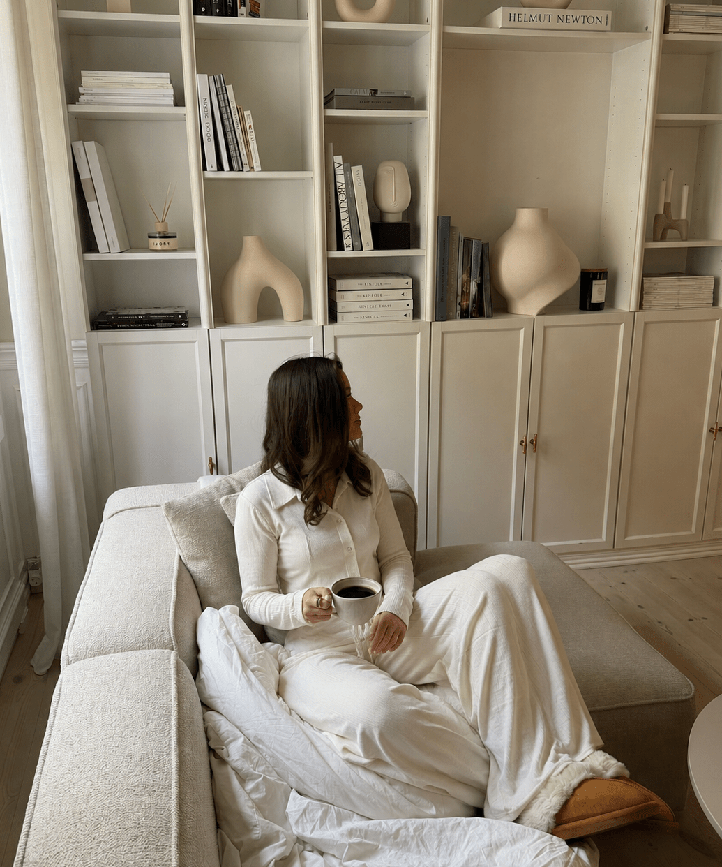Cozy Bluse - Creme - ByStenholt.dk