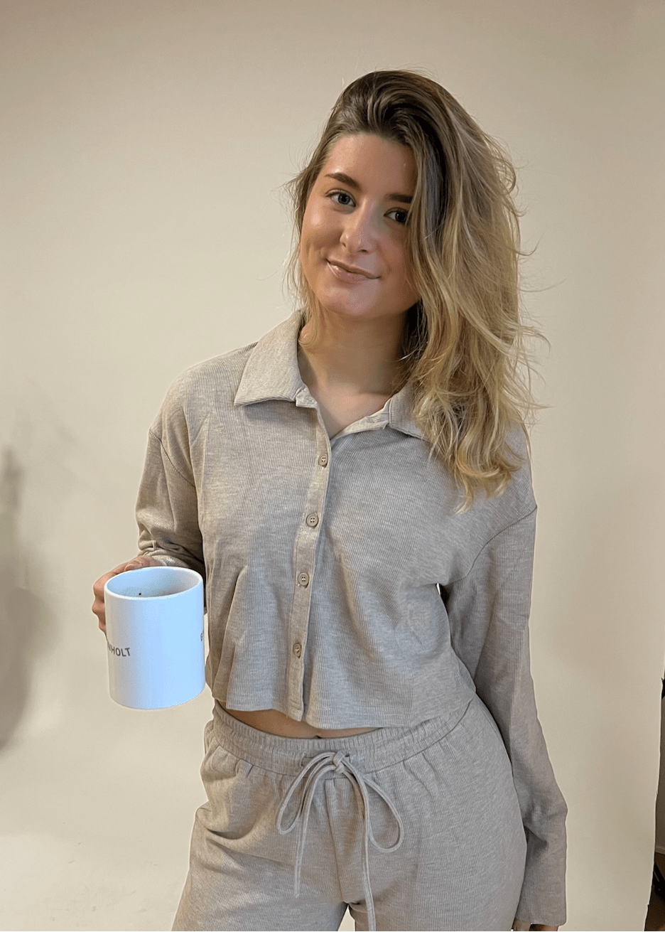 Cozy Bluse - Taupe - ByStenholt.dk