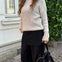 Cozy Højhalset Strik - Beige - ByStenholt.dk