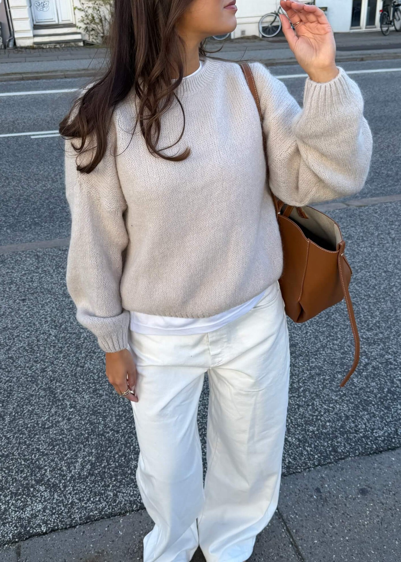 Cozy Strik - Beige - ByStenholt.dk