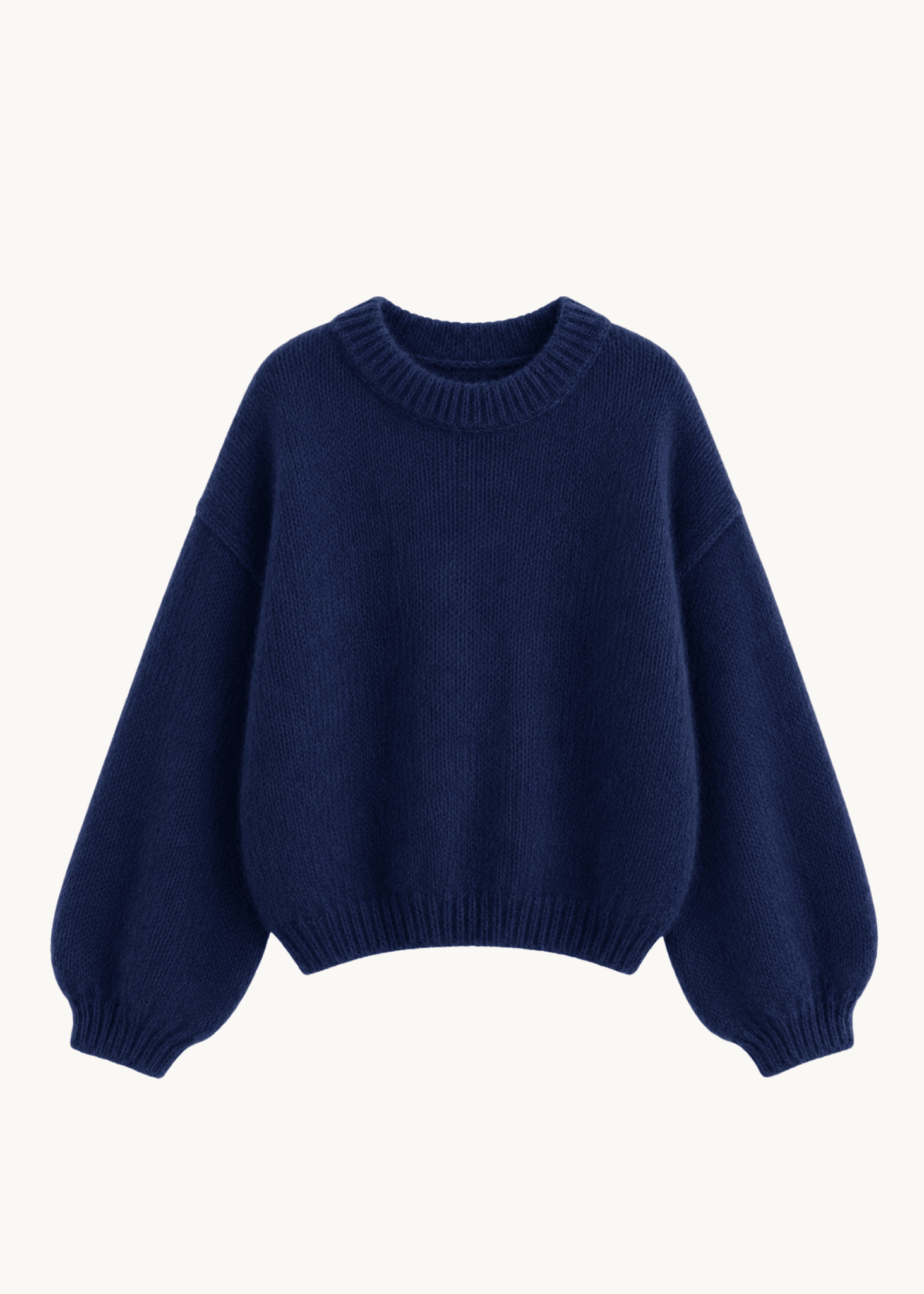 Cozy Strik - Navy - ByStenholt.dk