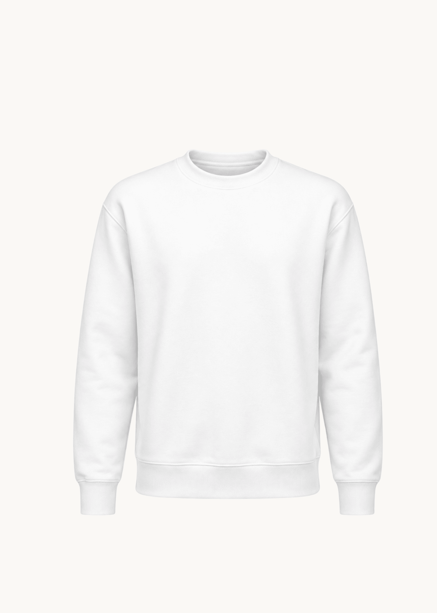Crewneck Sweatshirt - Hvid - ByStenholt.dk