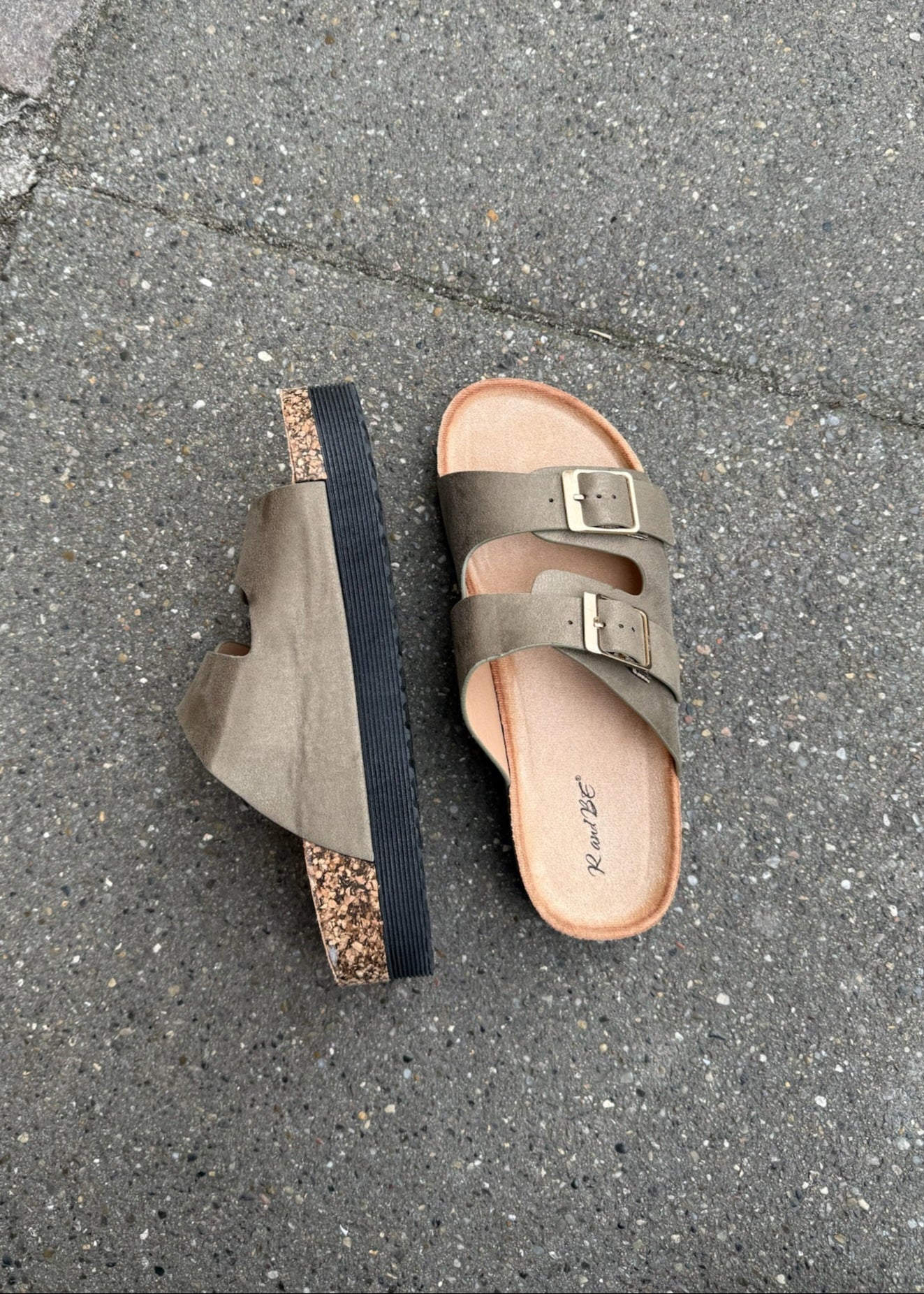 Daily Sandaler - Khaki - ByStenholt.dk