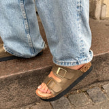 Daily Sandaler - Khaki - ByStenholt.dk