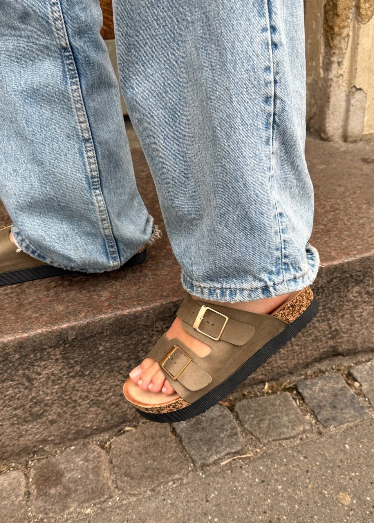 Daily Sandaler - Khaki - ByStenholt.dk