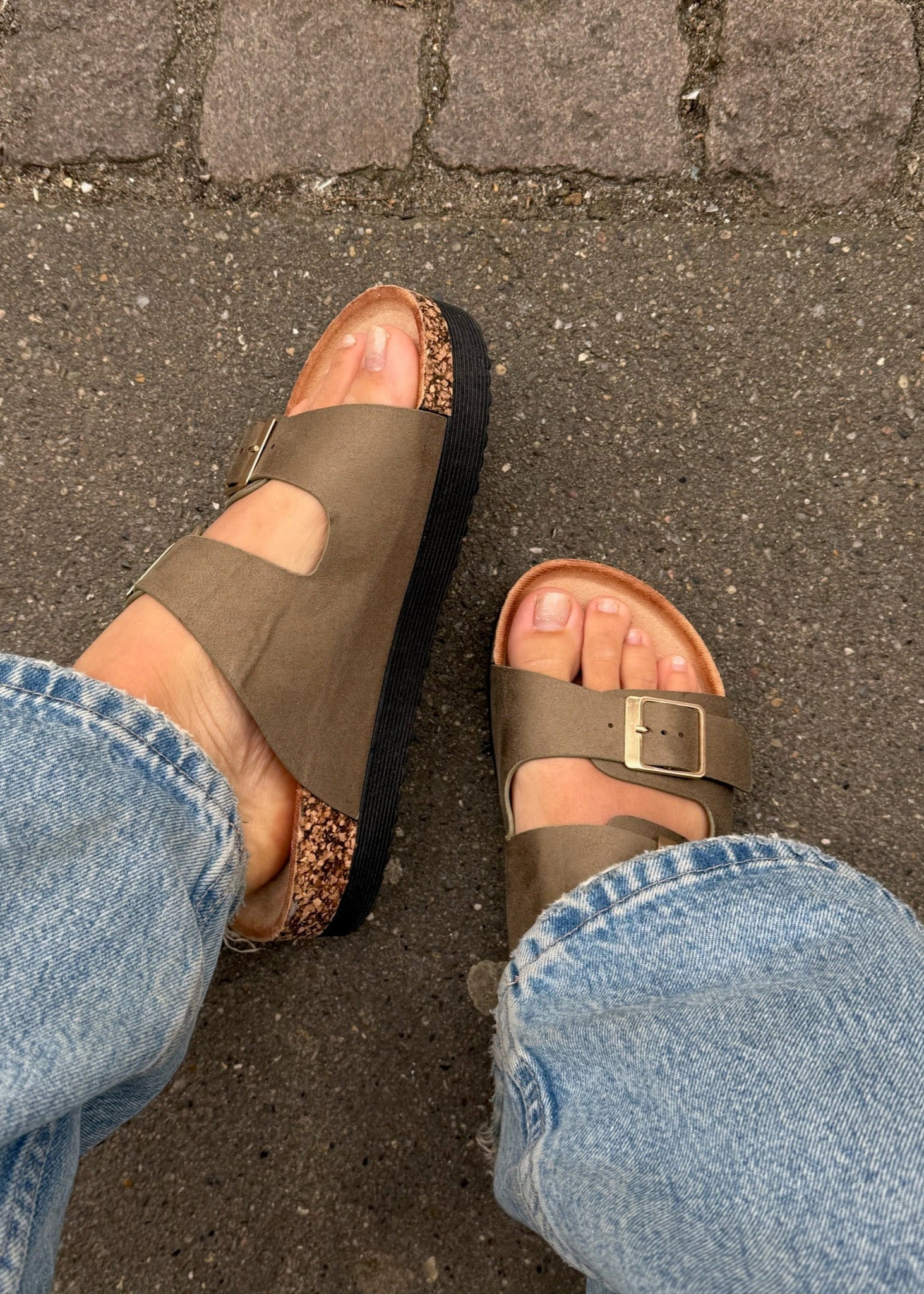 Daily Sandaler - Khaki - ByStenholt.dk