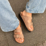 Daily Sandaler - Taupe - ByStenholt.dk