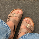 Daily Sandaler - Taupe - ByStenholt.dk