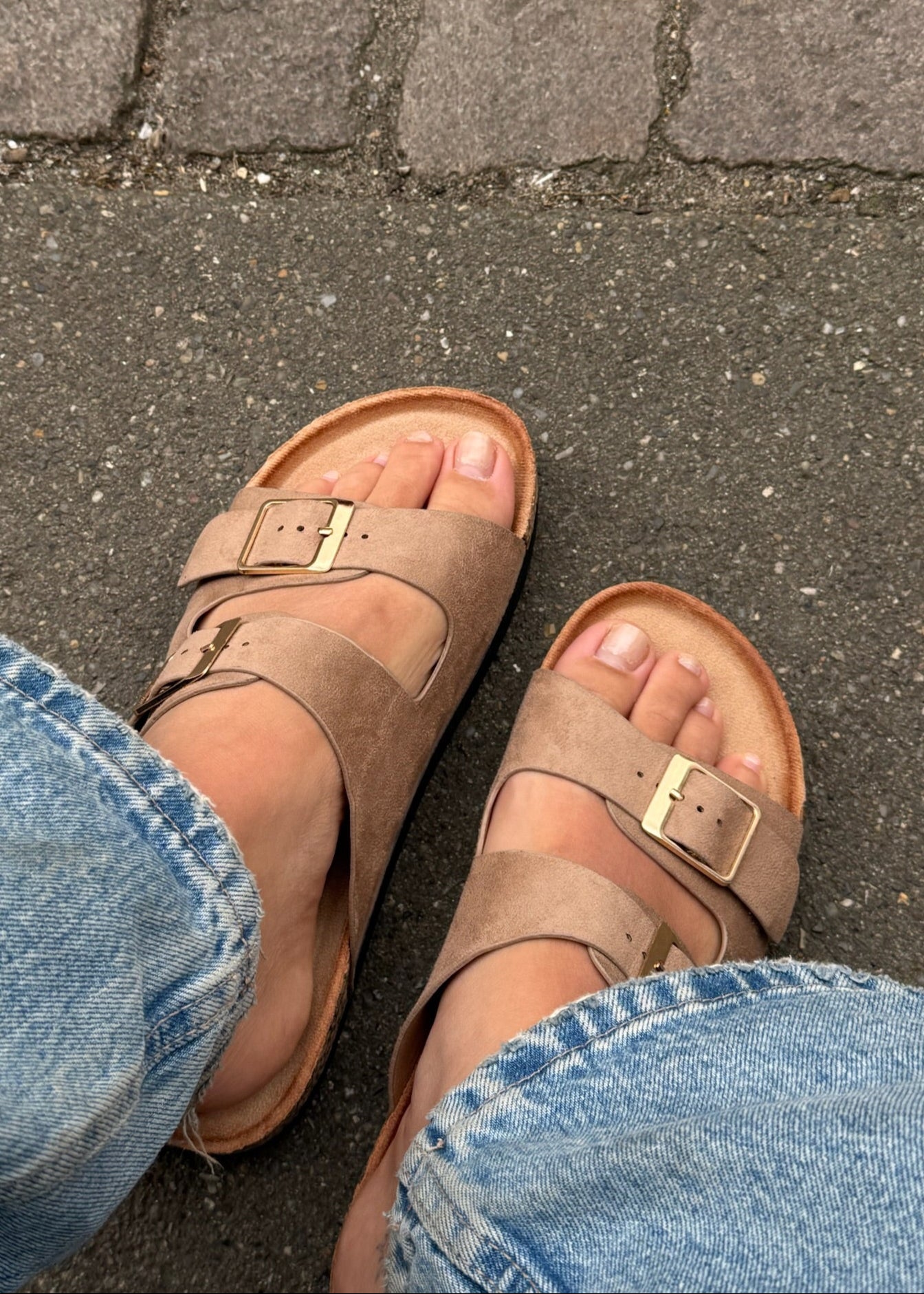 Daily Sandaler - Taupe - ByStenholt.dk