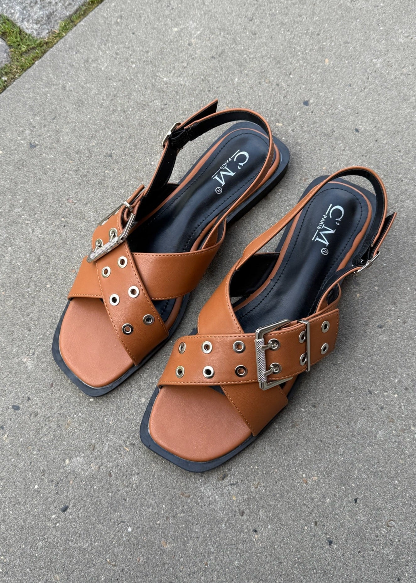 Daily Slingbacks - Camel - ByStenholt.dk