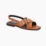 Daily Slingbacks - Camel - ByStenholt.dk