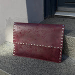 Ea Computer Sleeve "13 med Nitter - Bordeaux - ByStenholt.dk