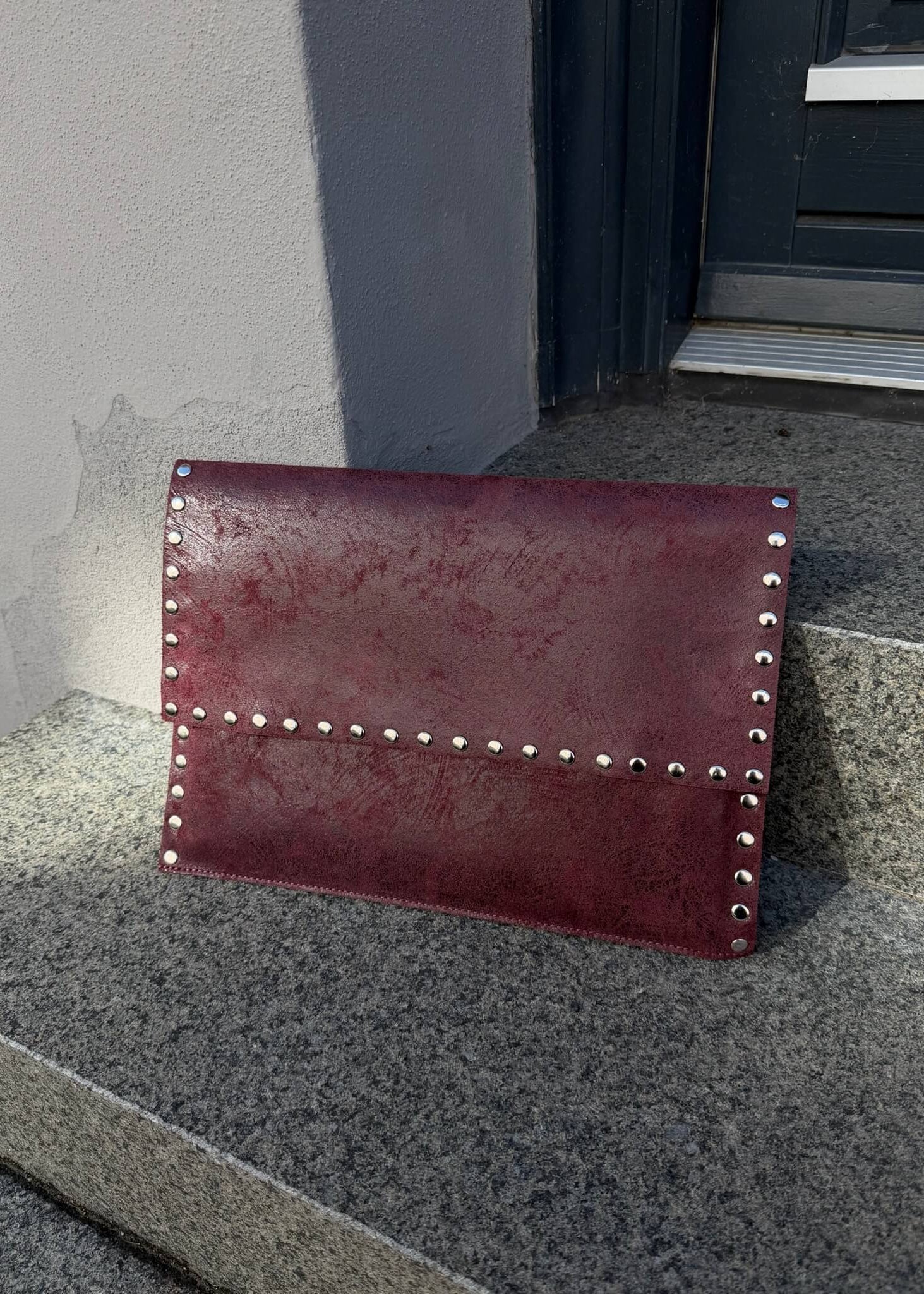 Ea Computer Sleeve "13 med Nitter - Bordeaux - ByStenholt.dk
