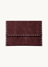 Ea Computer Sleeve "13 med Nitter - Bordeaux - ByStenholt.dk