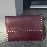 Ea Computer Sleeve "13 med Nitter - Bordeaux - ByStenholt.dk