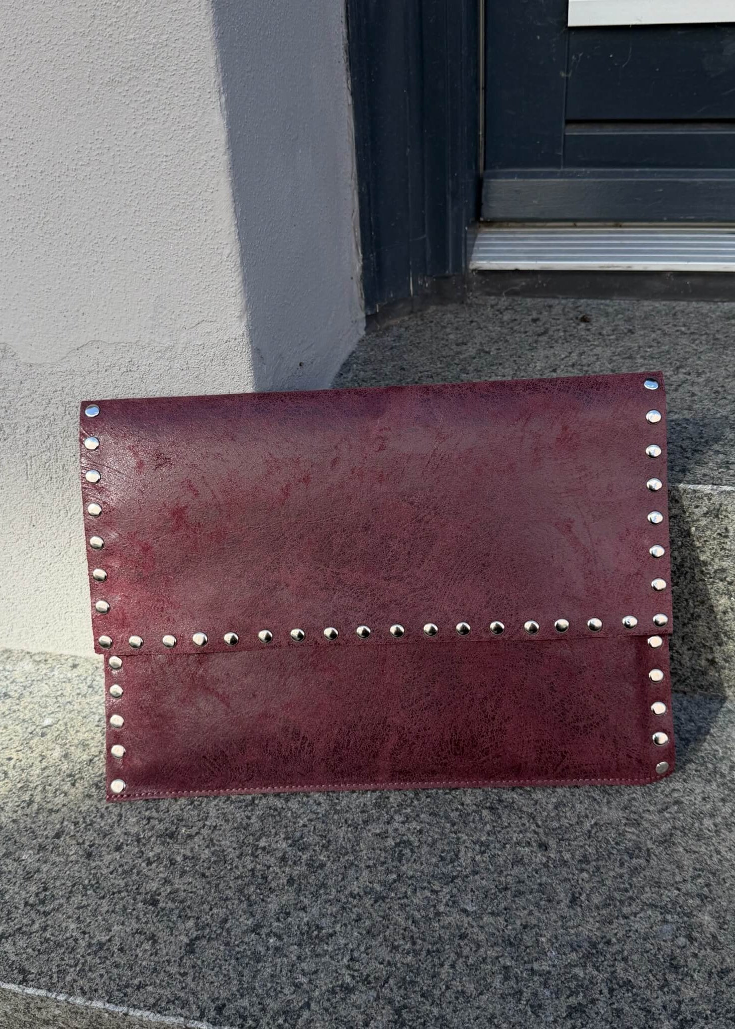Ea Computer Sleeve "13 med Nitter - Bordeaux - ByStenholt.dk