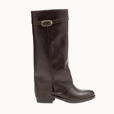 Elina Cuff Støvler - Mørkebrun