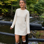 Elina Kjole - Creme - ByStenholt.dk