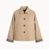 Elora Short Trench - Beige
